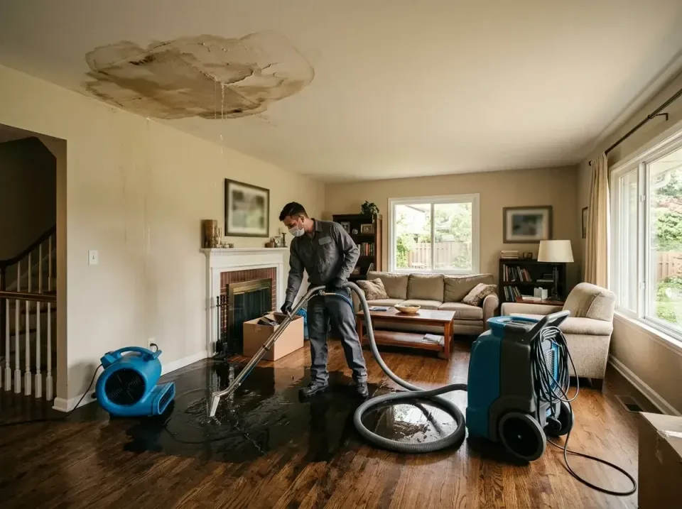 attic-pipe-burst-ceiling-drip-008 — frequently asked questions, Water Damage Restoration & Carpet Care in Springs, NY